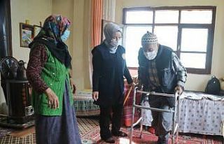 "Evde bakım" ekipleri yüzleri güldürüyor