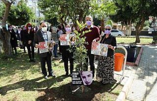 ‘Feray için adalet’ fidanı diktiler