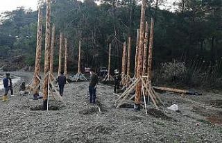 Fethiye’deki koyda kaçak yapılaşmaya inceleme...