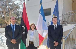 Fransa’nın Trablus Büyükelçiliği yeniden açıldı