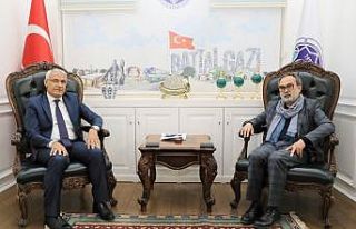 Garip’ten Belediye Başkanı Güder’e ziyaret