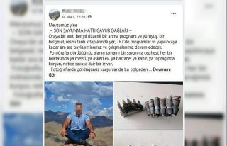 Gavur Dağı’nda bulduğu Osmanlı-Rus Savaşında...