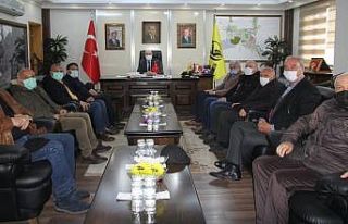 Gazetecilerden Başkan Pekmezci’ye ziyaret