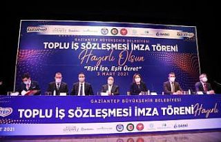 Gaziantep’te belediye işçilerinin maaşına yüzde...