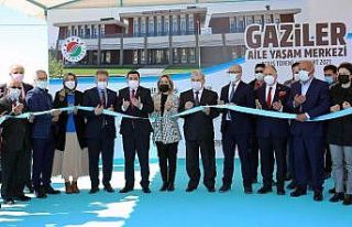 Gaziler Aile Yaşam Merkezi, törenle hizmete girdi