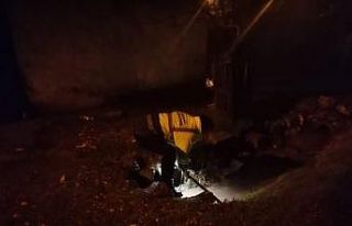 Gece boyunca tıkanan mazgalları temizlediler