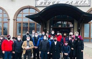 Gençler sabah namazında buluştular