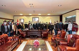 Gençlik kollarından Başkan Zolan’a ziyaret