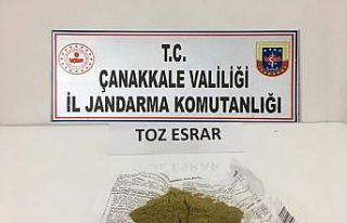 Geyikli’de uyuşturucu operasyonu