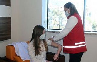 Giresun’da 123 bin dozun üzerinde aşı yapıldı