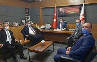 GMİS Genel Sekreteri Kaya Tunç’u ziyaret etti