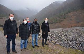 Gümeli yayla yolu ilk kez asfaltlanıyor