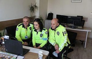 Günde 400 çocuğa online trafik eğitimi