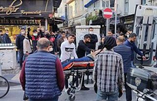 Gündüz vakti telefoncuya silahlı saldırı