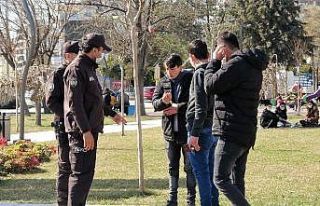 Güneşli hava korona virüsü unutturdu