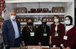Gürünlü kadınların ürettiği doğal ürünler...