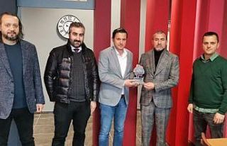 Hacıkerimoğlu TSYD Trabzon Şubesi’ni ziyaret...