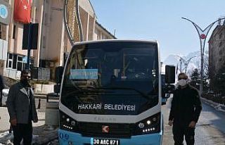 Hakkari Belediyesi kayak merkezine sefer düzenledi
