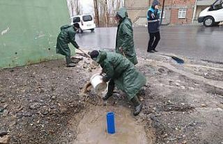 Hakkari’de 3 bin rakımda su çalışması