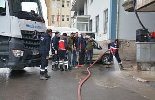 Hakkari’de korona virüs temizliği