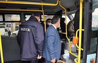 Hakkari’de şehir içi servisler denetlendi