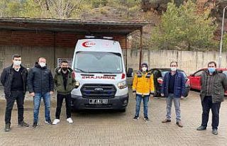 Hanönü ilçesine verilen yeni ambülans hizmete...
