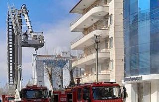 Hastanede yangın paniği