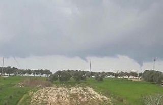 Hatay’da açıklarında 3 hortum çıktı