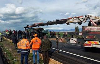 Hatay’da traktörü devrildi: 1 yaralı