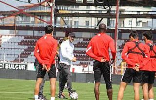 Hatayspor, Galatasaray maçının hazırlıklarını...