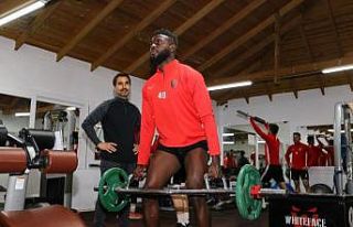 Hatayspor, haftanın ikinci antrenmanını tamamladı