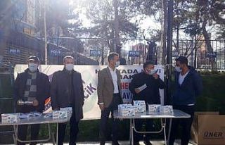 "Haydi Bilecik Mavi Renk İçin Mavi Maske Takalım"