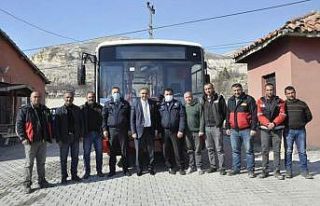 İBB, Sivas’ın Gürün belediyesine otobüs hediye...