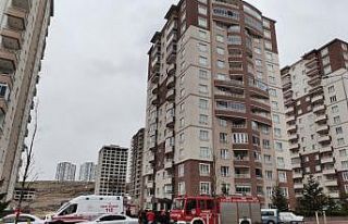 İkamette çıkan yangın korkuttu