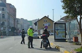 İki günde 200 kişiye ceza kesildi