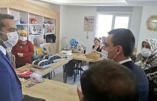 İki ilçe kadın kooperatifi arasında işbirliği