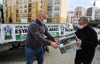 İlkadım’dan elektronik atıkları geri dönüşüme...