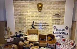 İmranlı’da kaçak tütün  operasyonu