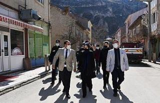 İnönü’de korona virüs denetimleri sürüyor