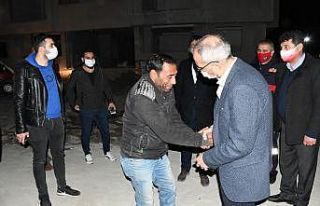 İntihara kalkışan genci belediye başkanı ikna...