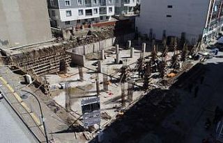 İş Merkezi ve Otopark Projesi’nde çalışmalar...