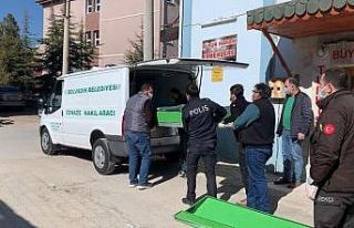 İşe başlayacağı hamamda kalmaya başlayan şahıs...