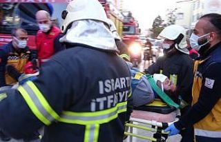 Isparta’da asansörü kazası: 2 yaralı