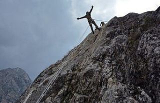 Isparta’da Azerbaycan askerlerine dağcılık eğitimi...