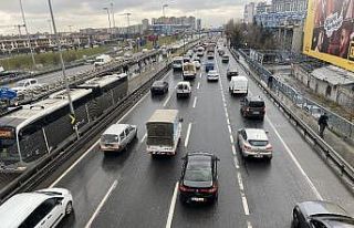 İstanbul’da akşam trafiği yüzde 71 seviyesine...