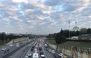 İstanbul’da kısıtlama sonrası trafik yoğunluğu