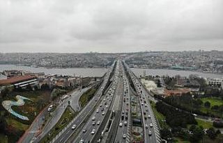 İstanbul’da trafik yoğunluğu yüzde 78’lere...