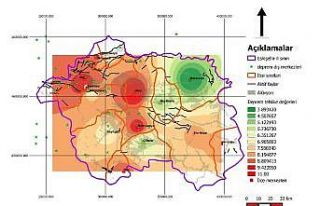 İşte Eskişehir ve ilçelerinin ’Deprem Tehlike...