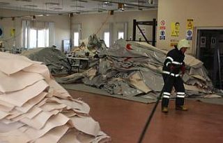 İtfaiyeden yangın eğitimi