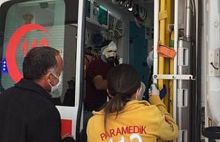 İyilik yapmak isterken alevlerin arasında kaldı